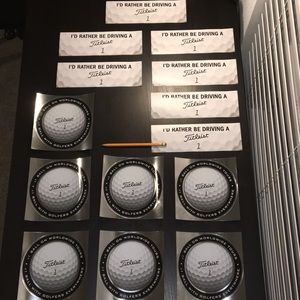 2018 BRAND NEW Titleist Stickers